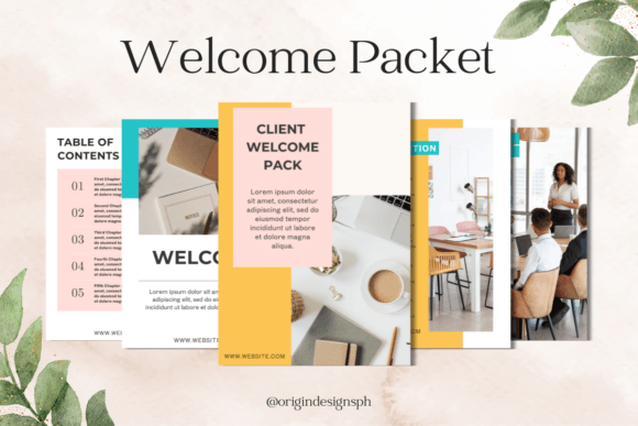 Download Canva Template Client Welcome Packet - Client welcome packet Collection