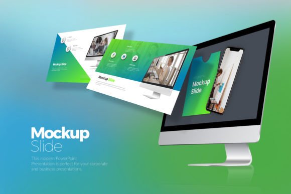 Download Mockup Slide Powerpoint Presentation - Powerpoint presentation Collection