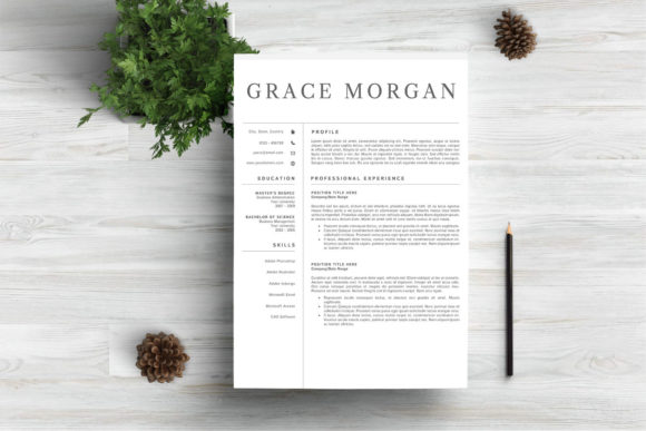 Download Feminime Chic Resume Template - Feminime Collection