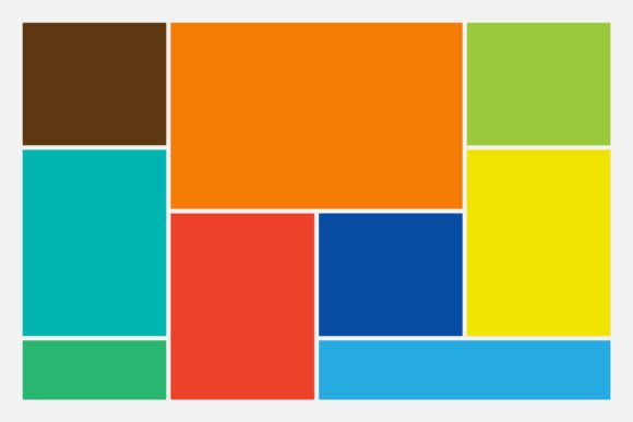 Download Bento Grid Design Set for Web Layout - Set Collection