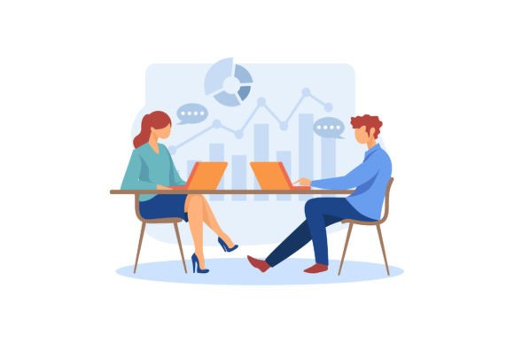 Download Consulting Illustration Exclusive Design - Consulting Collection
