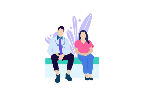 Download Doctor Consulting His Woman Patient - Consulting Collection