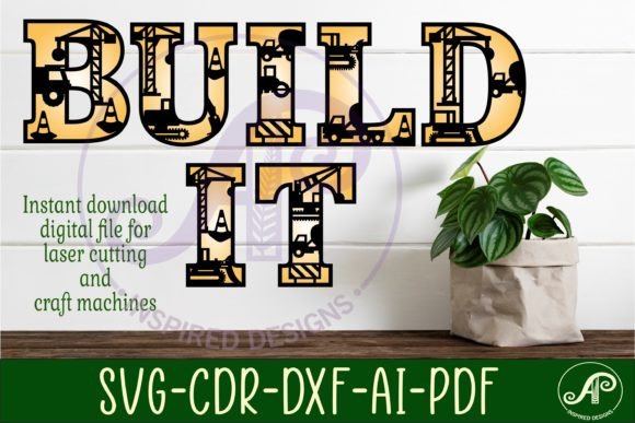 Download Construction Theme Alphabet Set. 2 Layer - Set Collection