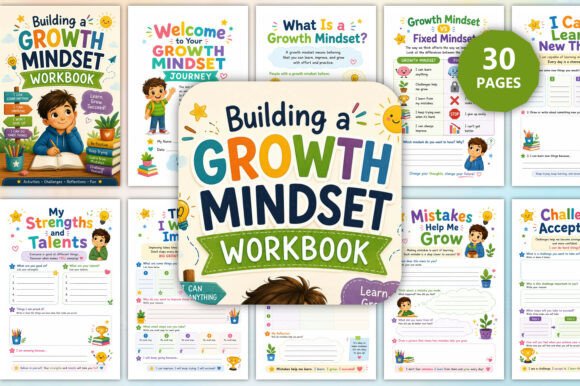 Download Building a Growth Mindset Workbook - Book Collection