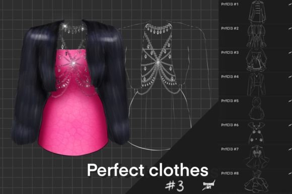 Download Procreate Clothes Brushes Set #3 - Set Collection